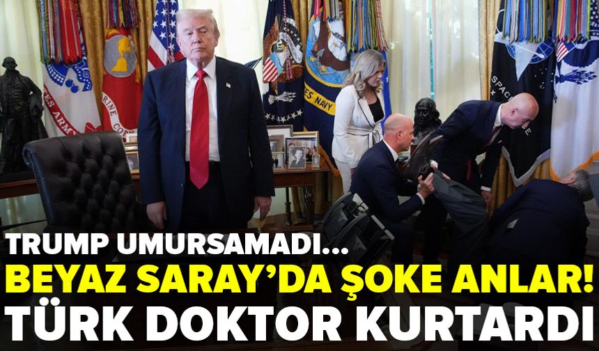 Beyaz Saray’da bayılan CEO'ya Dr. Mehmet Öz müdahale etti
