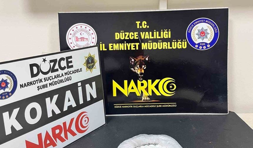 Düzce’de 650 bin TL değerinde uyuşturucu madde ele geçirildi