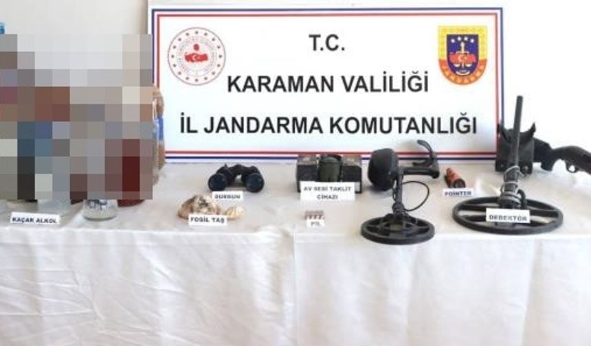 Jandarma’dan yeni yıl öncesi kaçak alkol operasyonu: 2 gözaltı