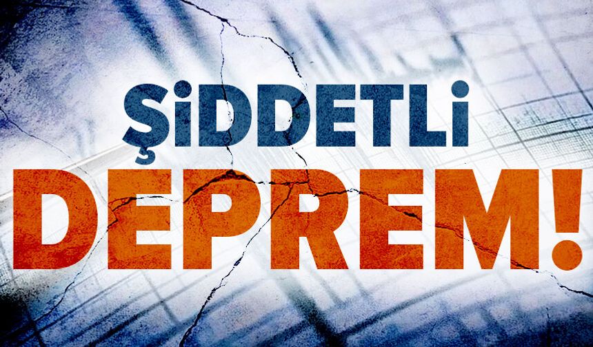 5.9 büyüklüğünde deprem