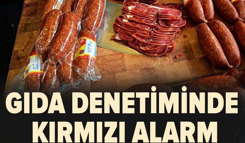 Gıda Denetiminde Kırmızı Alarm: Tağşişli Sucuklar Listeye Eklendi