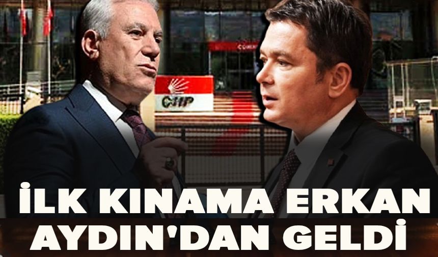 Bozbey'e saldırıya ilk kınama Erkan Aydın'dan geldi
