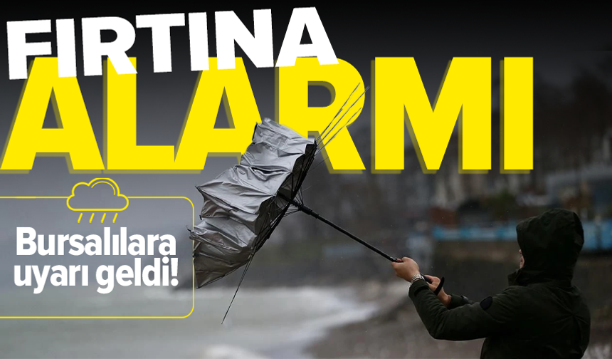 Bursa Valiliği’nden Marmara Denizi için fırtına uyarısı