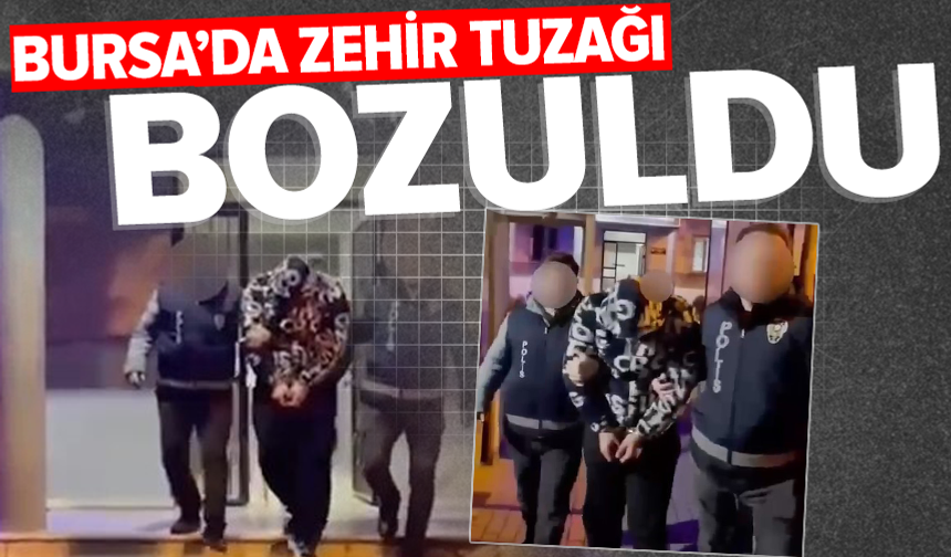 Bursa'da 1 kilo 280 gram madde ele geçirildi