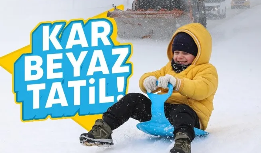 Eğitime kar molası: Hangi illerde okullar tatil edildi?