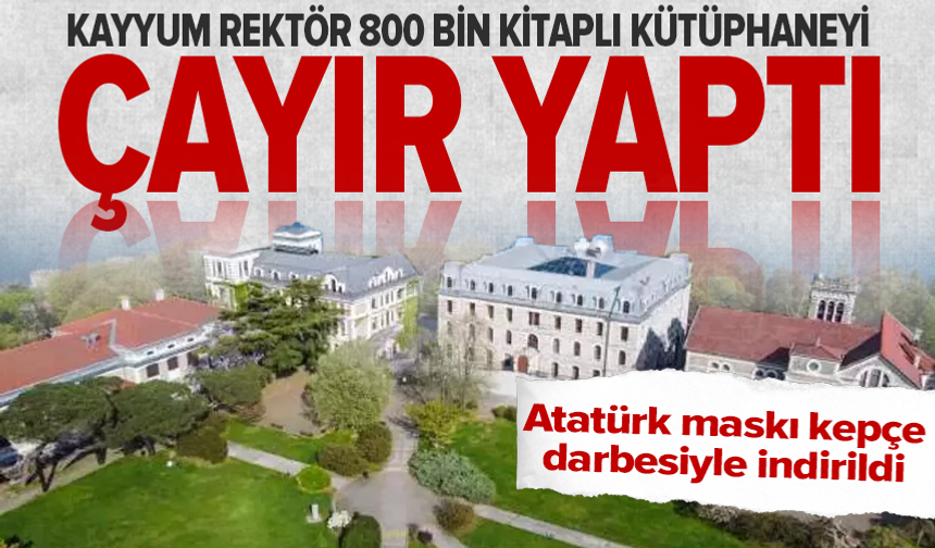 Boğaziçi kayyumundan skandal karar iddiası