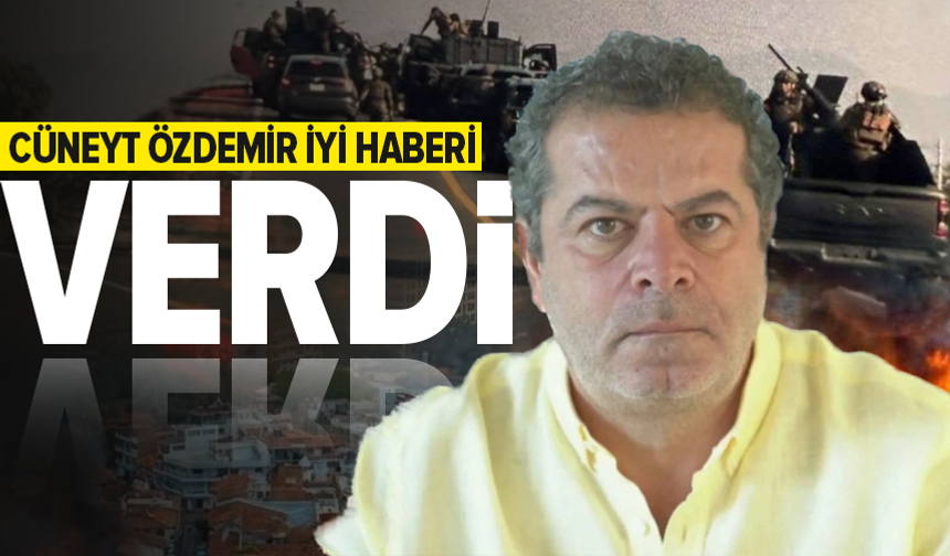 Cüneyt Özdemir güzel haberi verdi!