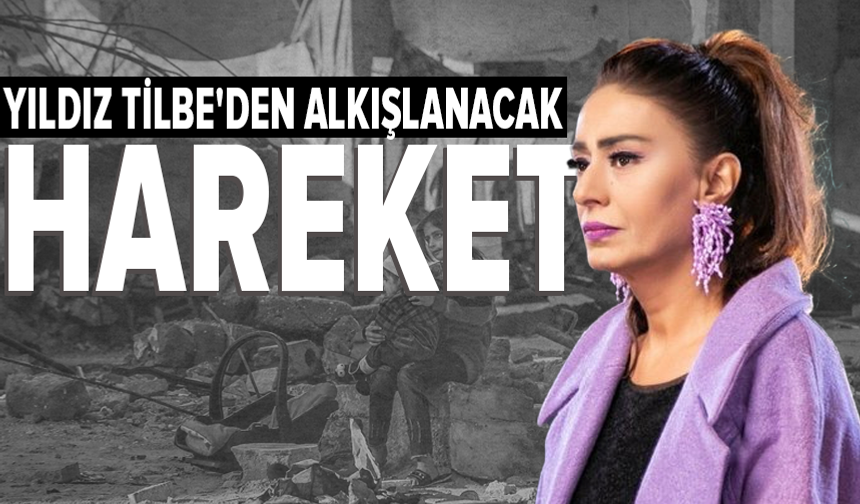 Yıldız Tilbe, Gazze'de 12 bin kişiye iftar verecek