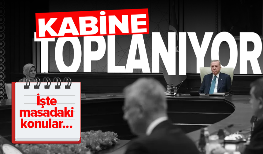 Kabine yeni bakanlarla Beştepe’de toplanıyor