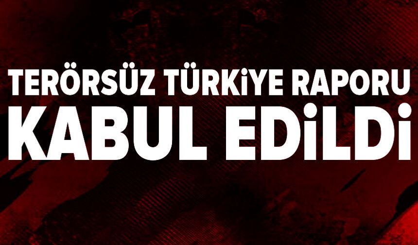 Süreç komisyonu nihai raporu oy çokluğu ile kabul etti