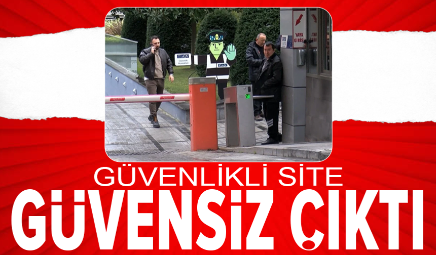 Güvenlikli site otoparkındaki 2 araçtan 30 milyon dolar çalındı