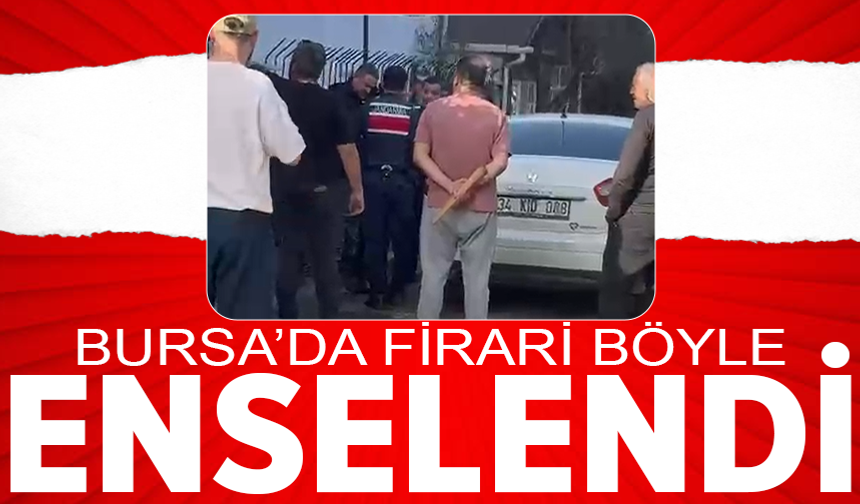 Bursa'da 28 yıl hapis cezalı firari yakalandı!