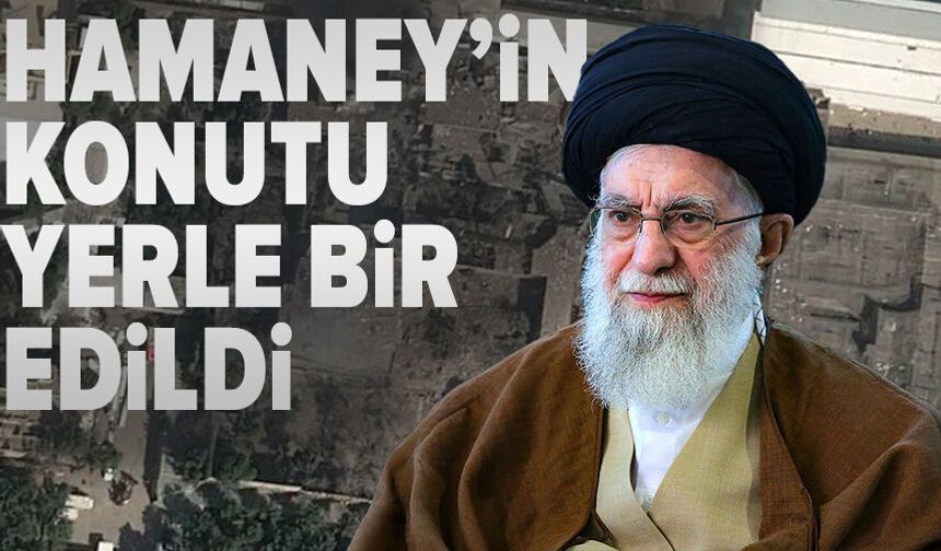 ABD saldırısında Hamaney'in konutu yerle bir oldu