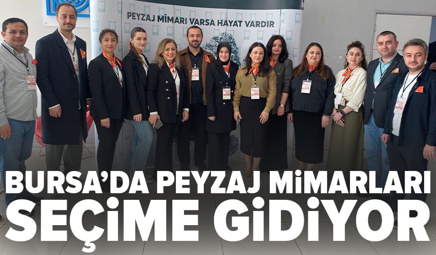 TMMOB Peyzaj Mimarları Odası Bursa 5. Olağan Genel Kurulu gerçekleşti