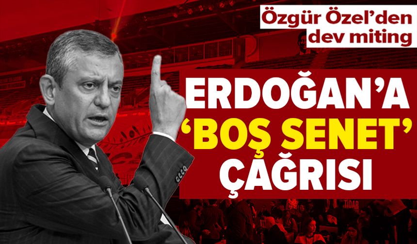 Millet İradesine Sahip Çıkıyor Mitingi'nin 87'ncisi Niğde'de