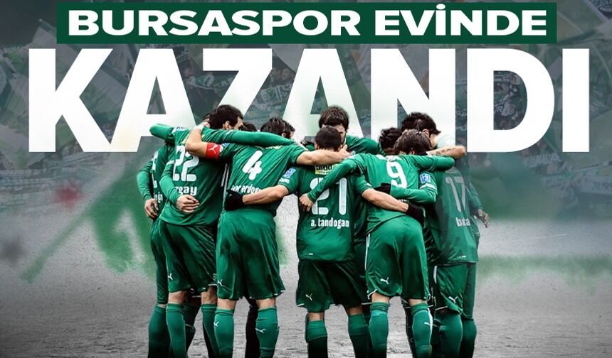 Bursaspor'dan gol yağmuru