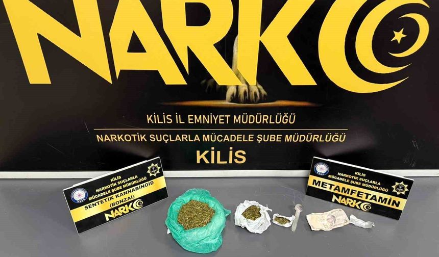 Kilis'te uyuşturucu operasyonu: 3 kişi tutuklandı