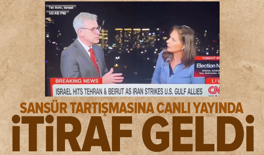 CNN muhabiri canlı yayında İsrail'in medya engelini itiraf etti