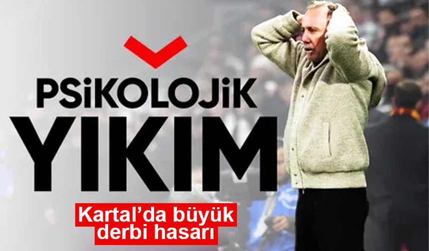 Beşiktaş’ta derbi sonrası büyük hayal kırıklığı