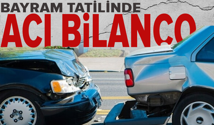 İçişleri Bakanlığı'ndan bayram bilançosu