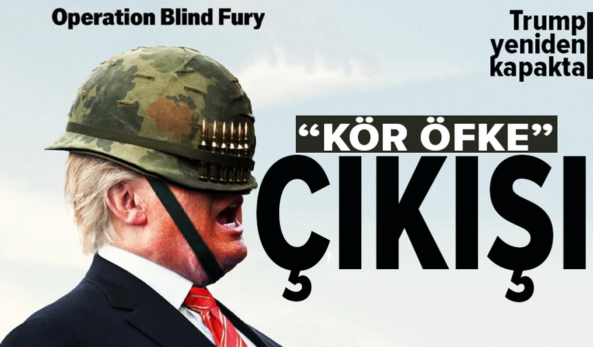 The Economist'ten çarpıcı kapak: Kör Öfke Operasyonu