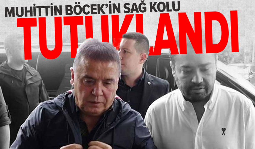 Muhittin Böcek’in özel kalem personeli Yasin Yellice'ye tutuklama