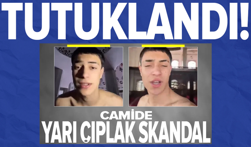 Bursa'da cami içerisinde çekilen tepki çeken video sonrası şüpheli tutuklandı