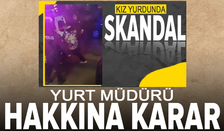 İzmir'de skandalın yaşandığı kız yurdunun müdürü görevden alındı