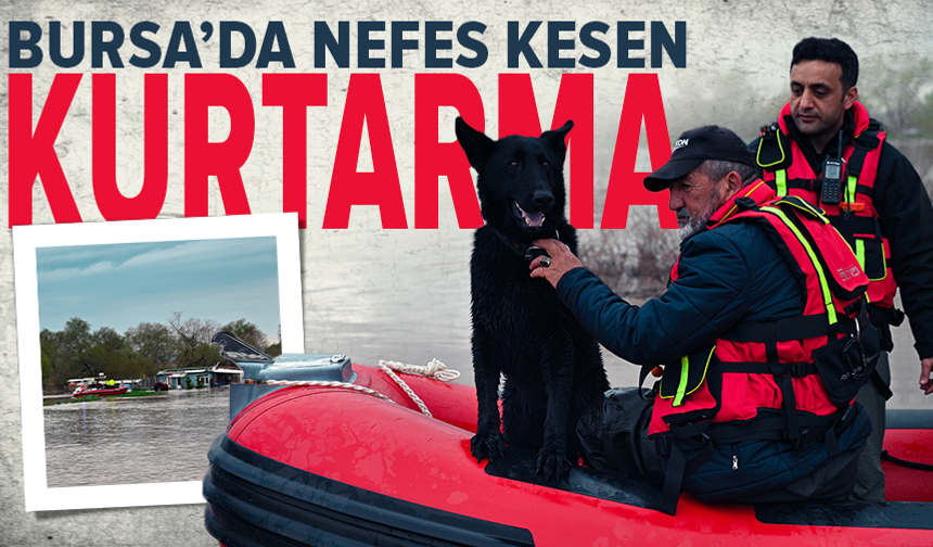 Bursa Büyükşehir'den hayat kurtaran operasyon