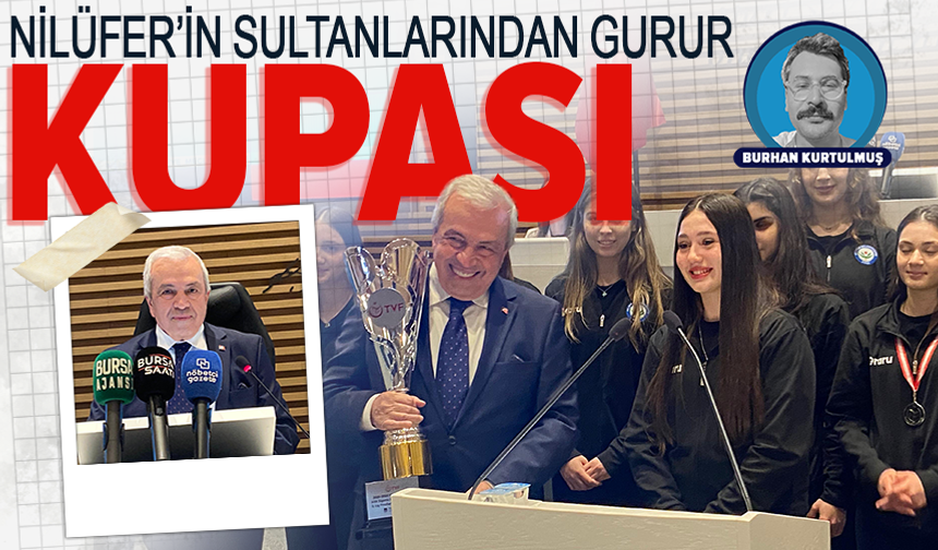 Genç voleybolculardan Nilüfer Meclisi’nde gurur anı