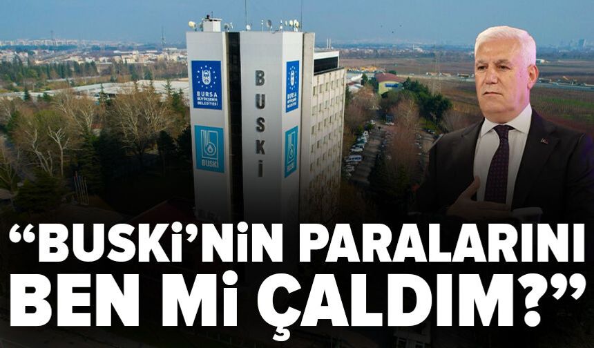 “BUSKİ’nin paralarını ben mi çaldım?” Bozbey’den mecliste sert çıkış