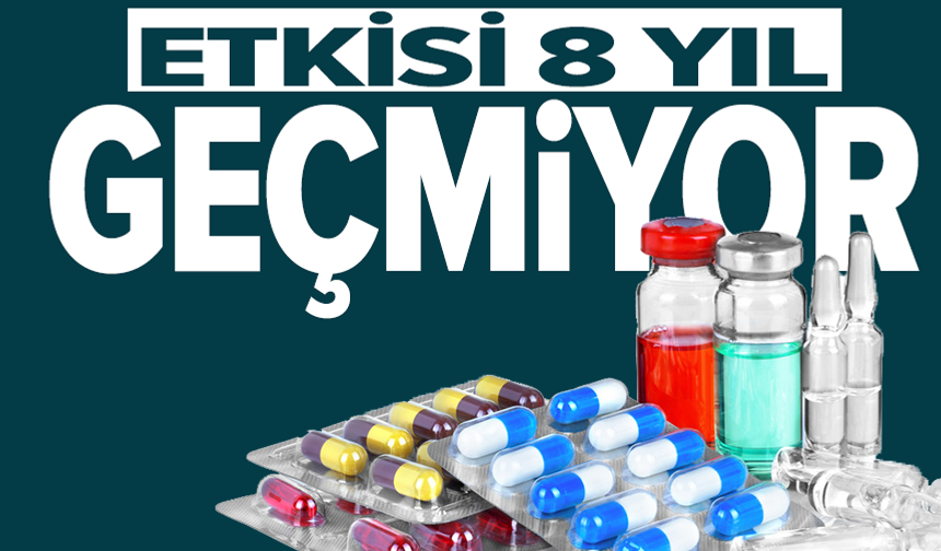 Antibiyotiklerin bağırsağa etkisi 8 yıl sürüyor