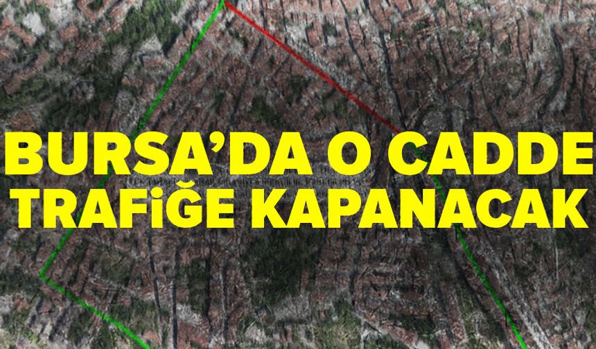 Bursa Büyükşehir Belediyesi’nden Namazgah Caddesi’nde asfalt onarımı