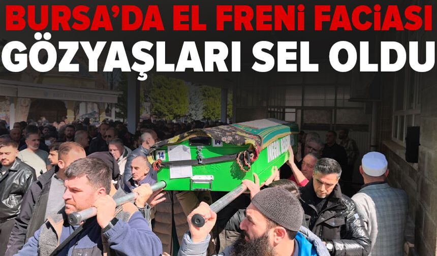 Bursa'da küçük Öykü, gözyaşları arasında toprağa verildi