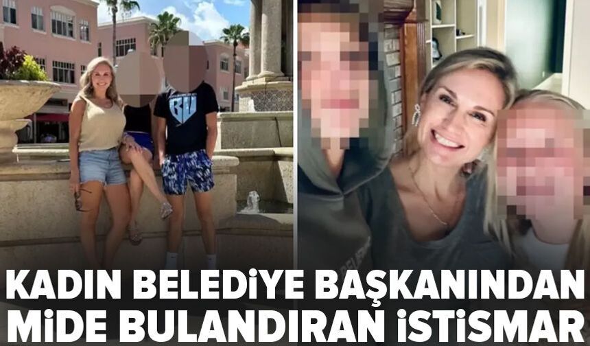 Kadın belediye başkanından 16 yaşındaki çocuğa havuz partisinde istismar!
