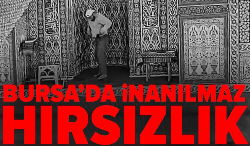 Bursa'da cezaevinden izinli çıktı, girdiği 3 camideki ses sistemlerini sopayla kırıp söktü