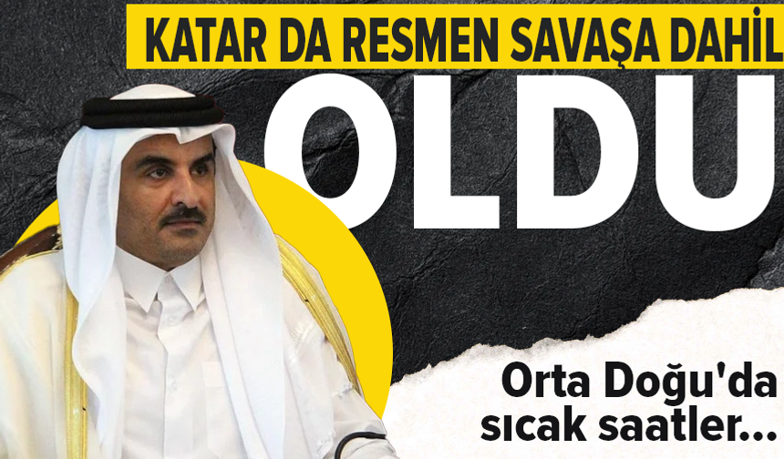 Katar: İran’dan gelen iki SU-24 uçağı, 7 balistik füze ve 5 İHA'yı düşürdük