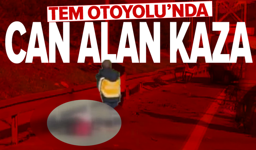 TEM Otoyolu’nda zincirleme kaza