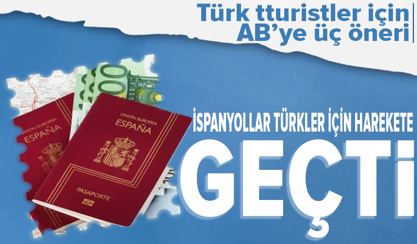 İspanyollar vizesiz giriş için imza toplamaya başladı