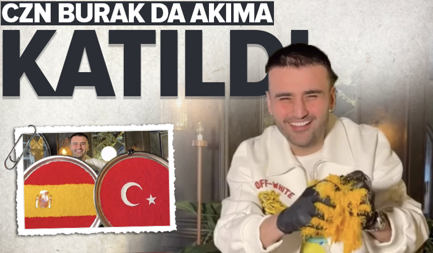CZN Burak da Türk-İspanyol akımına katıldı