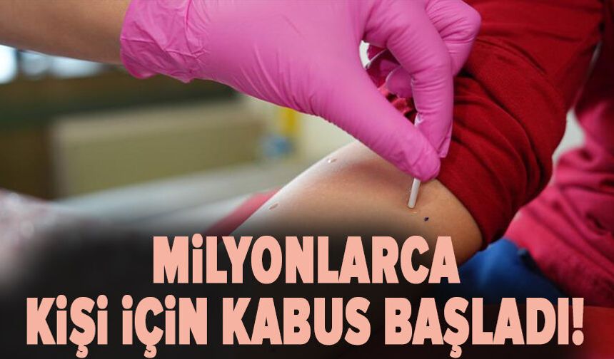 Milyonlarca kişi için kabus başladı!