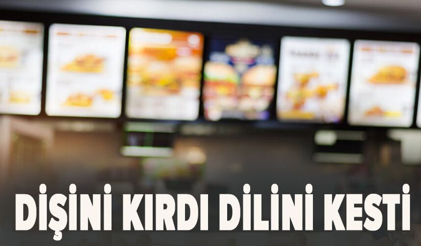 Dişini kırdı, dilini kesti