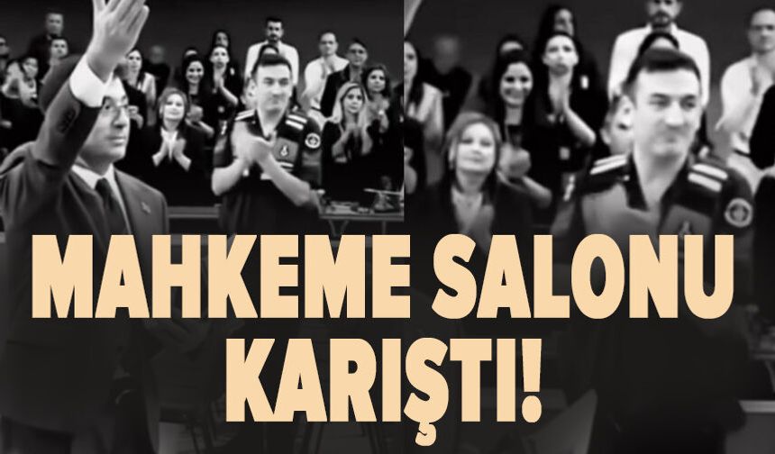 Salonda Jandarma selamlaşmaya müdahale etti!