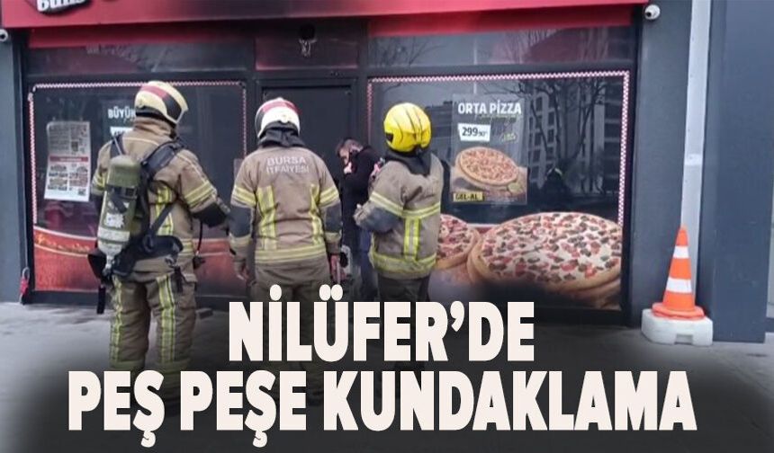 Önce bir şubeyi sonra diğerini yaktı: Bursa'da kundakçı yakalandı