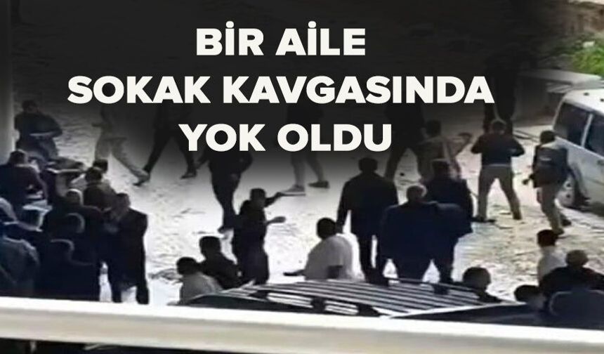 Bir aile sokak kavgasında yok oldu