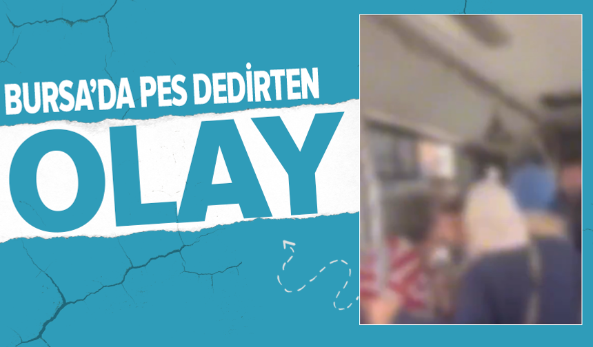 Bursa’da otobüste şok olay: Yolcu şoförü ısırdı