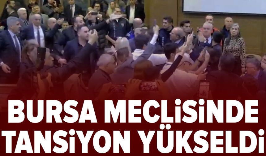 Bursa Meclisi’nde su faturası tartışması: Tansiyon yükseldi