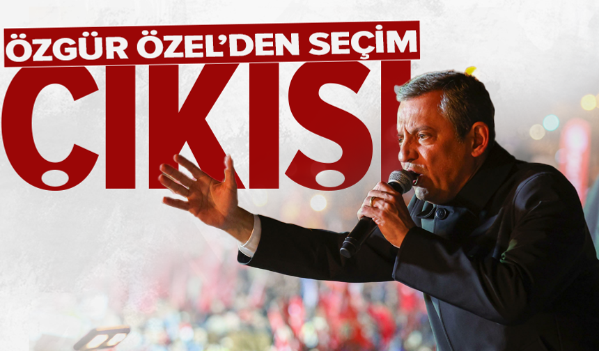 Özgür Özel'den Erdoğan'a "Aydın'da seçim" çağrısı