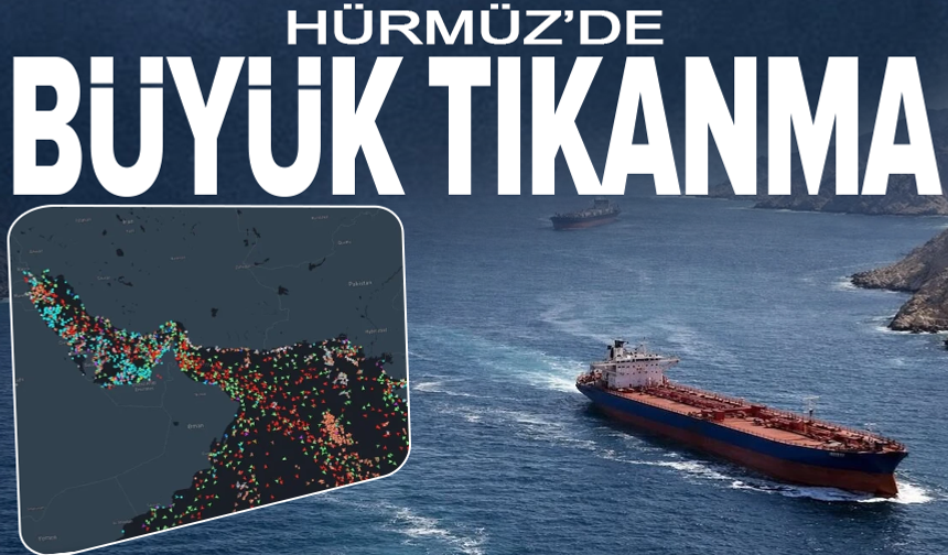 Hürmüz Boğazı'nda gemi yoğunluğu oluştu