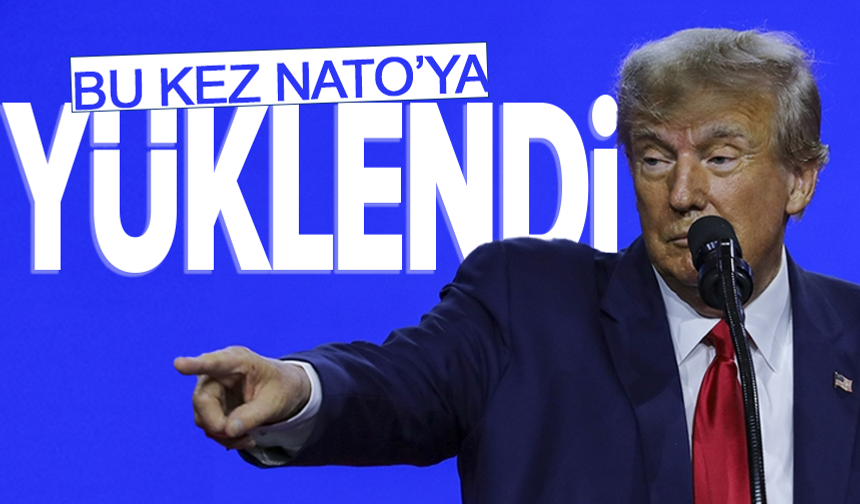 Trump'tan NATO'ya sert tepki